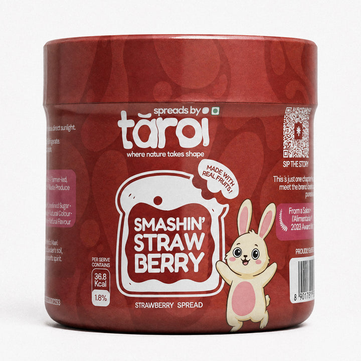 Taroi Strawberry Spread – 400 g | Real Strawberry Fruit Spread