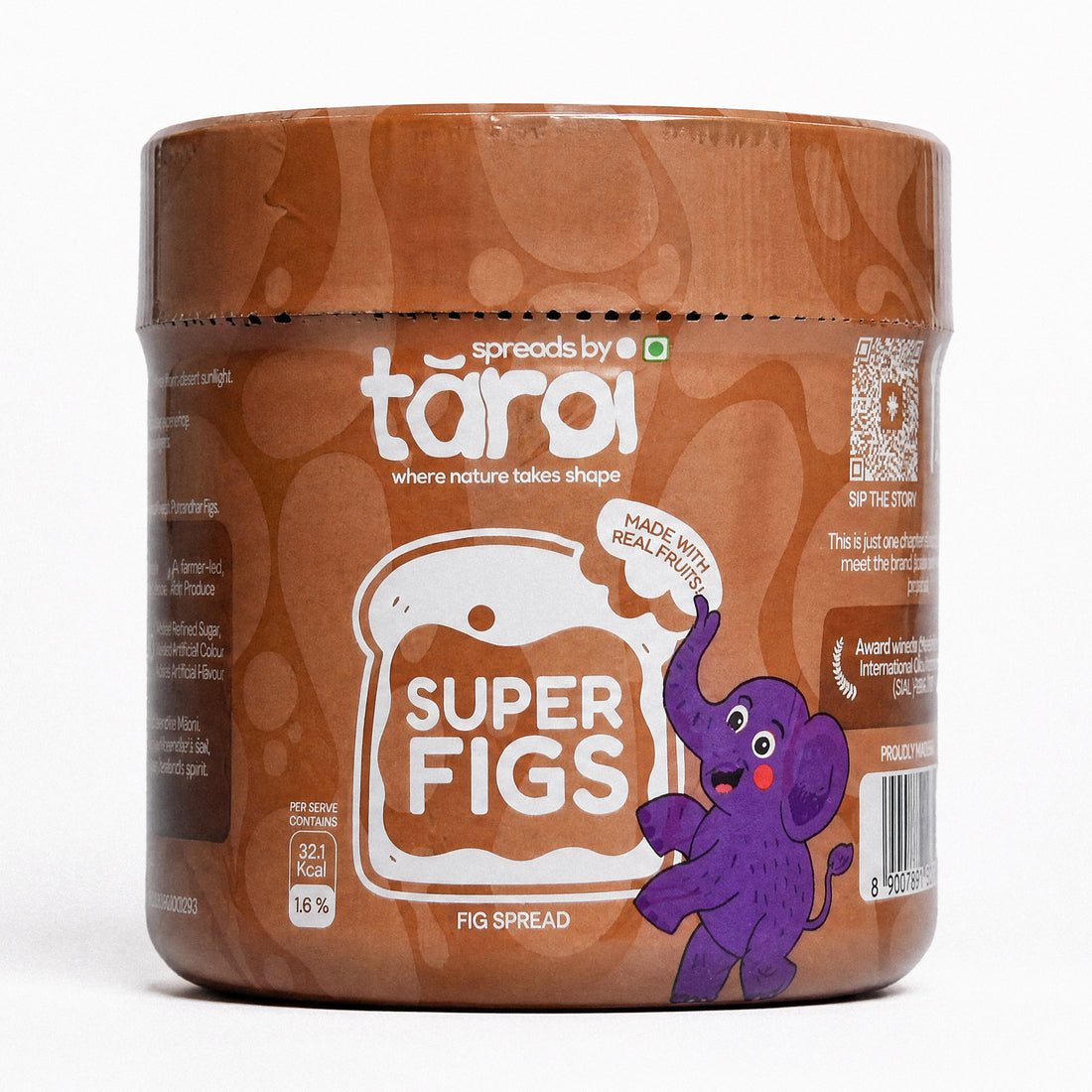 Taroi Super Fig Spread – 400 g | Real Fig Spread, No Added Sugar