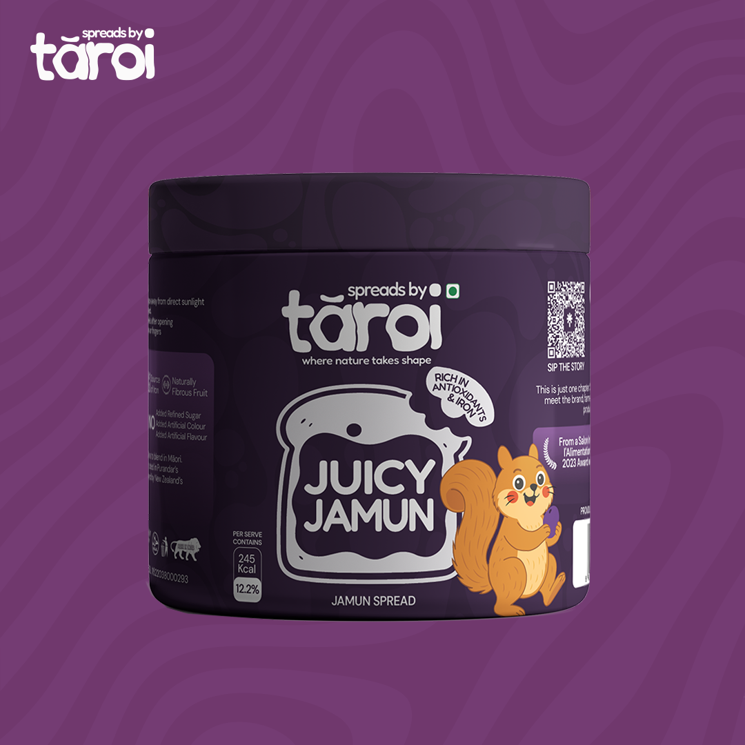 Taroi Jamun Spread – 400 g | Real Jamun Fruit Spread, No Added Sugar