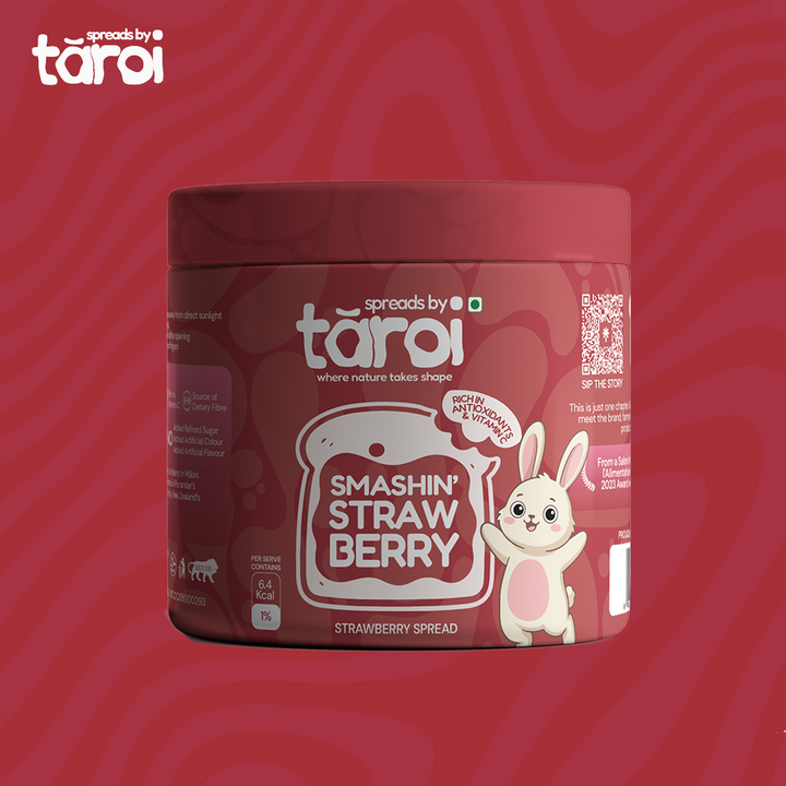 Tāroi Strawberry Spread – 400 g | Real Strawberry Fruit Spread