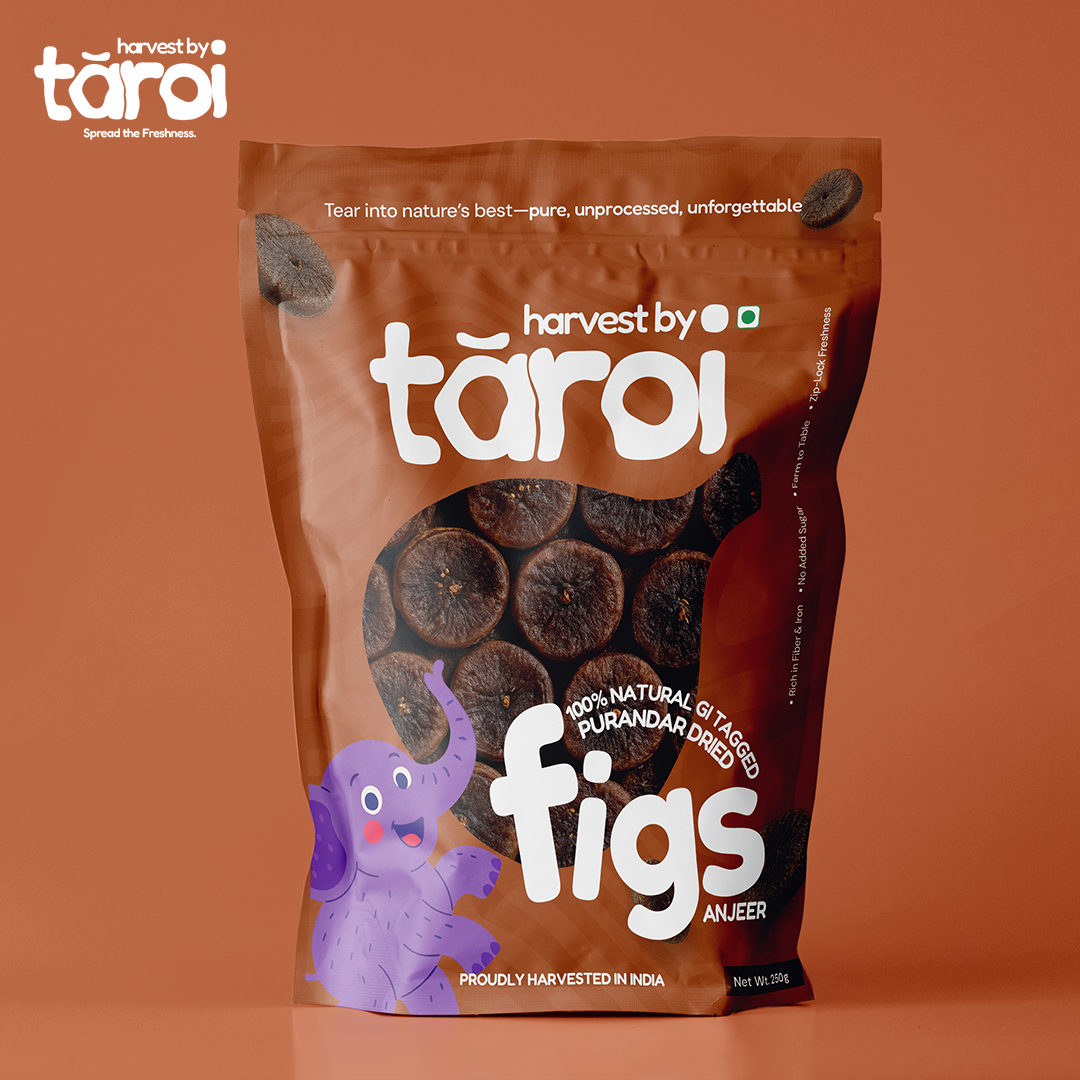 Tāroi Dry Super Figs – Premium Purandar Anjeer | GI Tagged