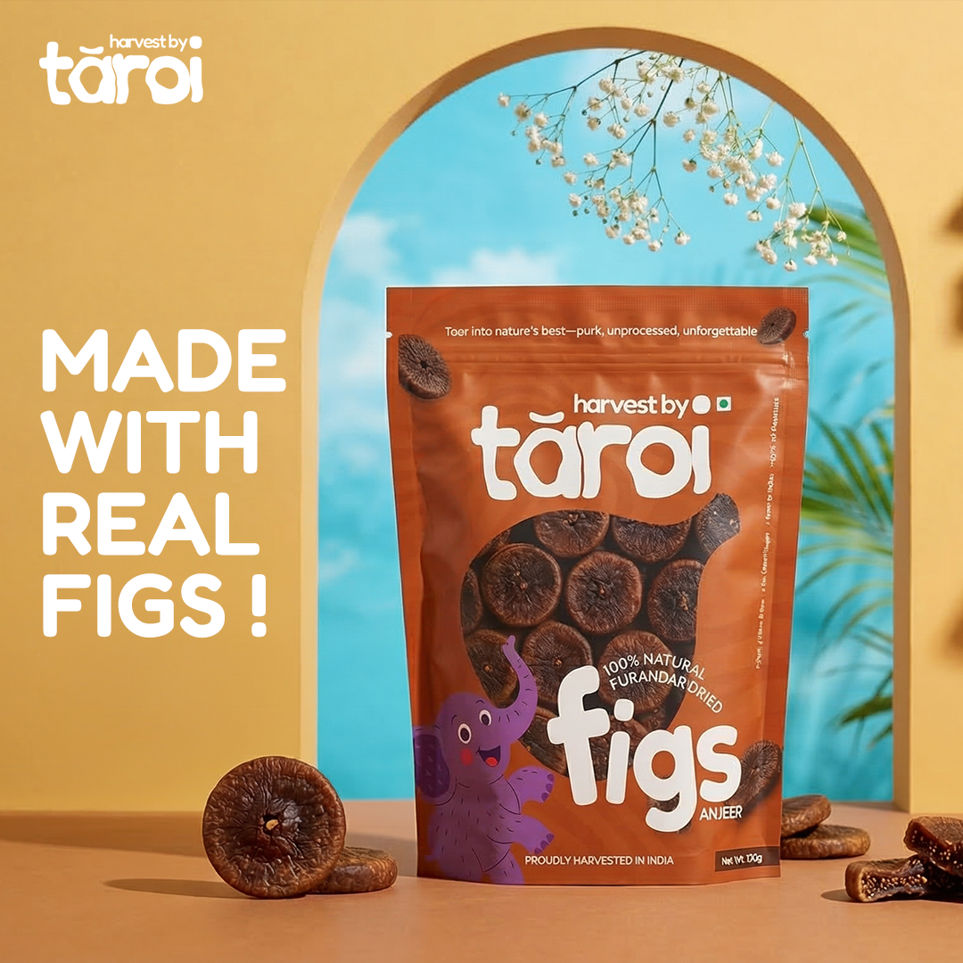 Taroi Dry Super Figs – Premium Purandar Anjeer 250 gm | GI Tagged