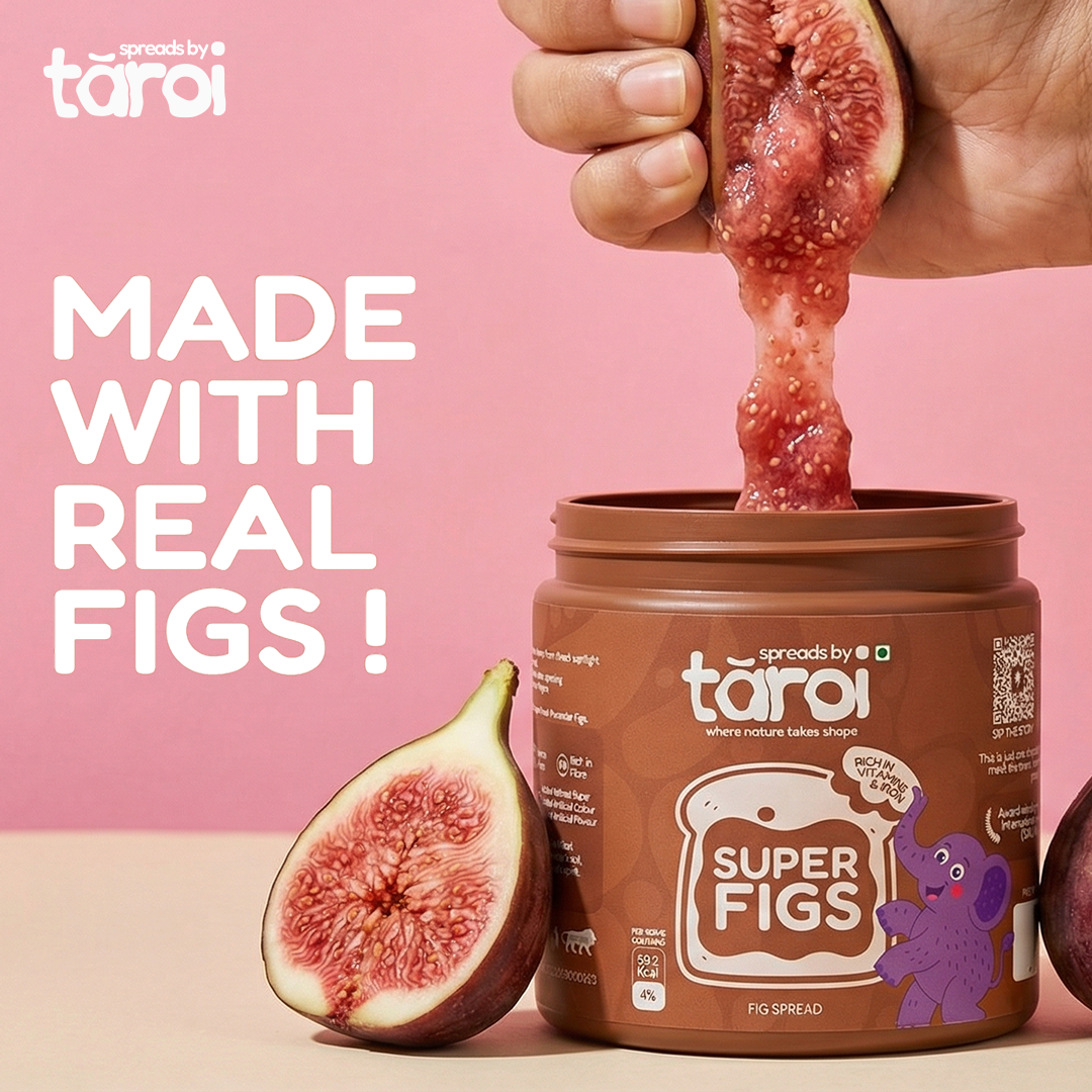 Tāroi Super Fig Spread – 400 g | Real Fig Spread, No Added Sugar