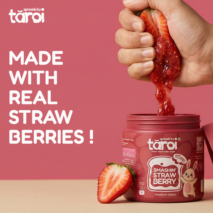 Tāroi Strawberry Spread – 400 g | Real Strawberry Fruit Spread