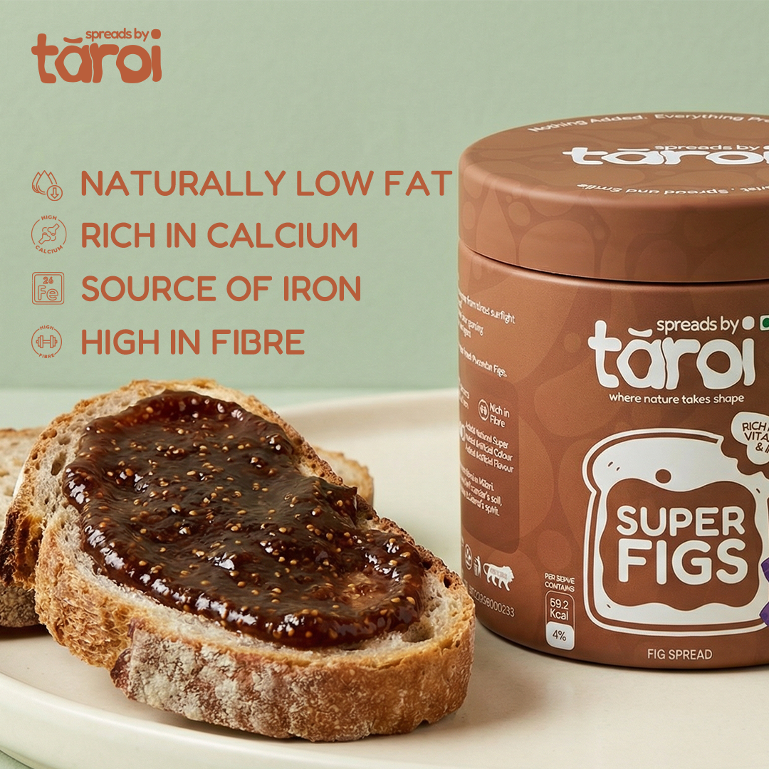 Tāroi Super Fig Spread – 400 g | Real Fig Spread, No Added Sugar