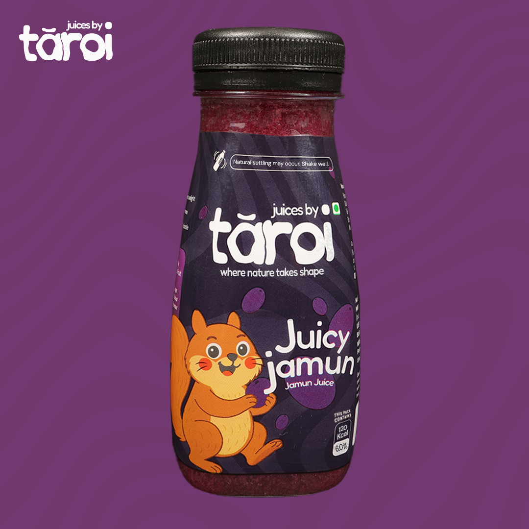 Tāroi Jamun Juice – 200 ml | Real Jamun Fruit, No Added Sugar