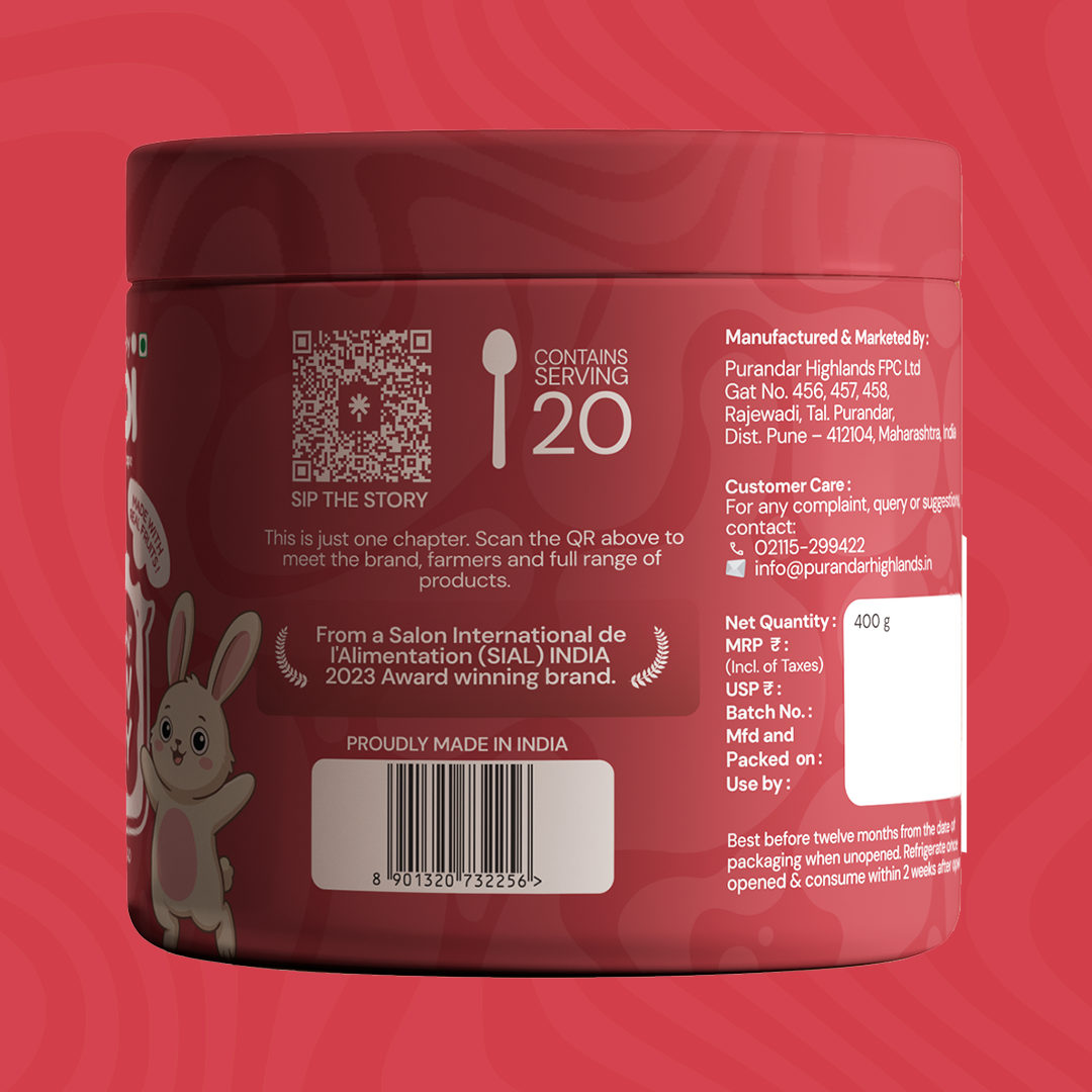 Taroi Strawberry Spread – 400 g | Real Strawberry Fruit Spread