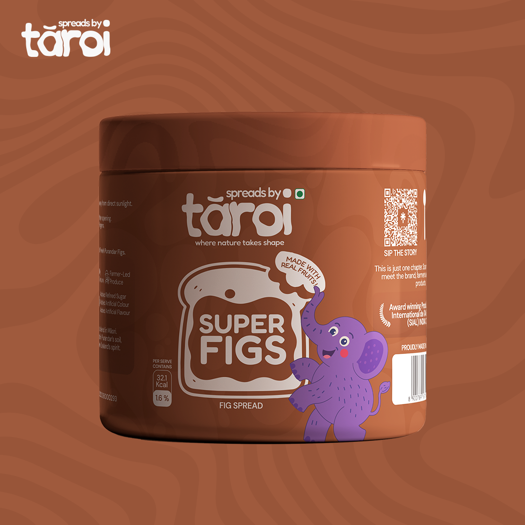 Taroi Super Fig Spread – 400 g | Real Fig Spread, No Added Sugar