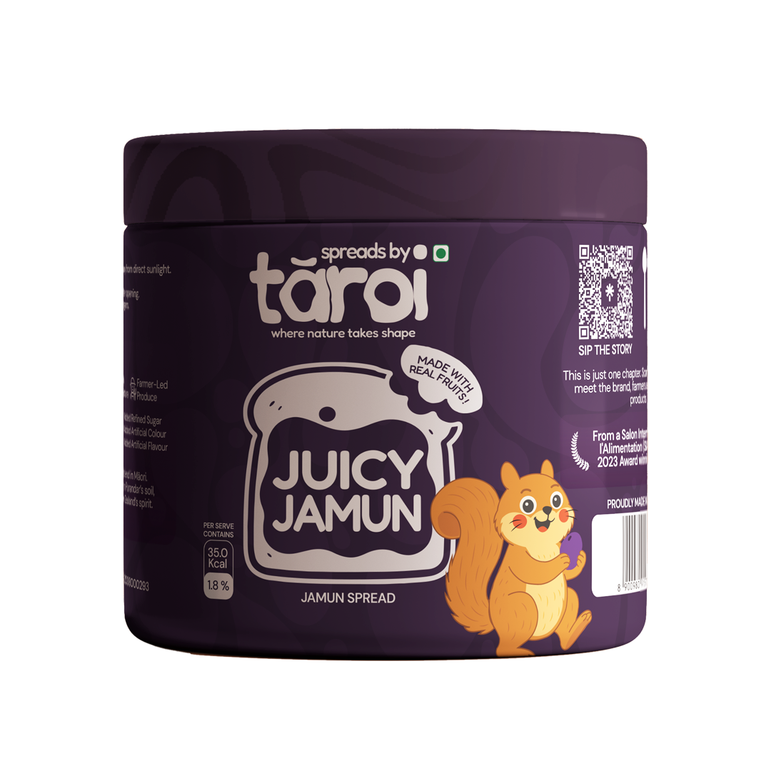 Taroi Jamun Spread – 400 g | Real Jamun Fruit Spread, No Added Sugar