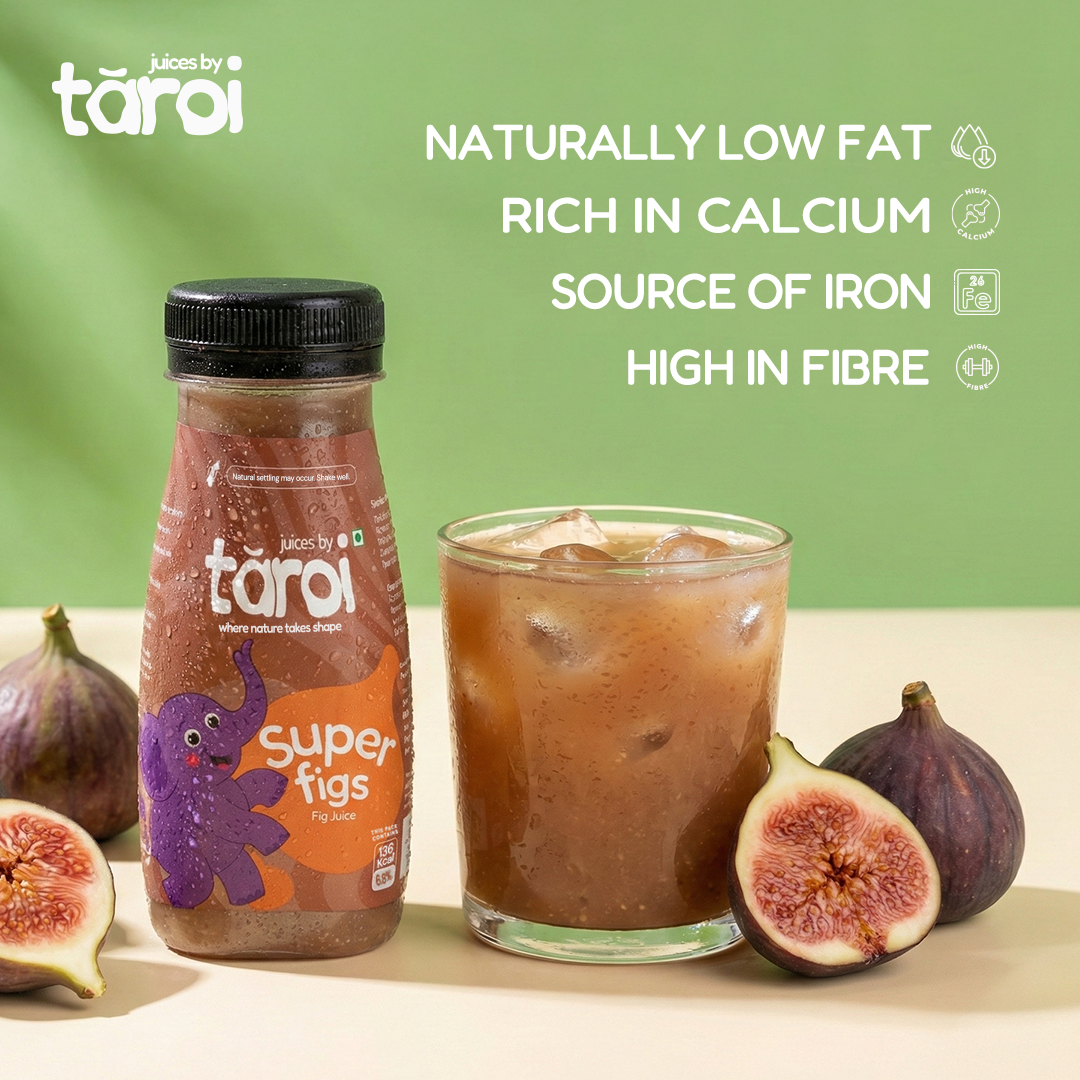 Tāroi Super Fig Juice – 200 ml | Real Fruit, No Added Sugar