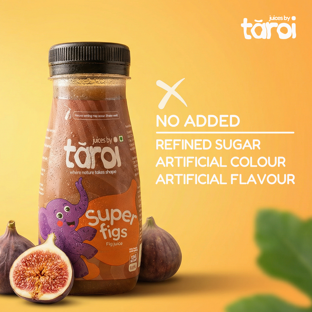 Tāroi Super Fig Juice – 200 ml | Real Fruit, No Added Sugar
